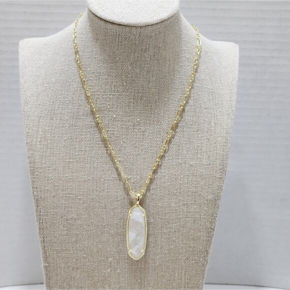 Kendra Scott White and Gold‎ Necklace New! - Picture 3 of 6